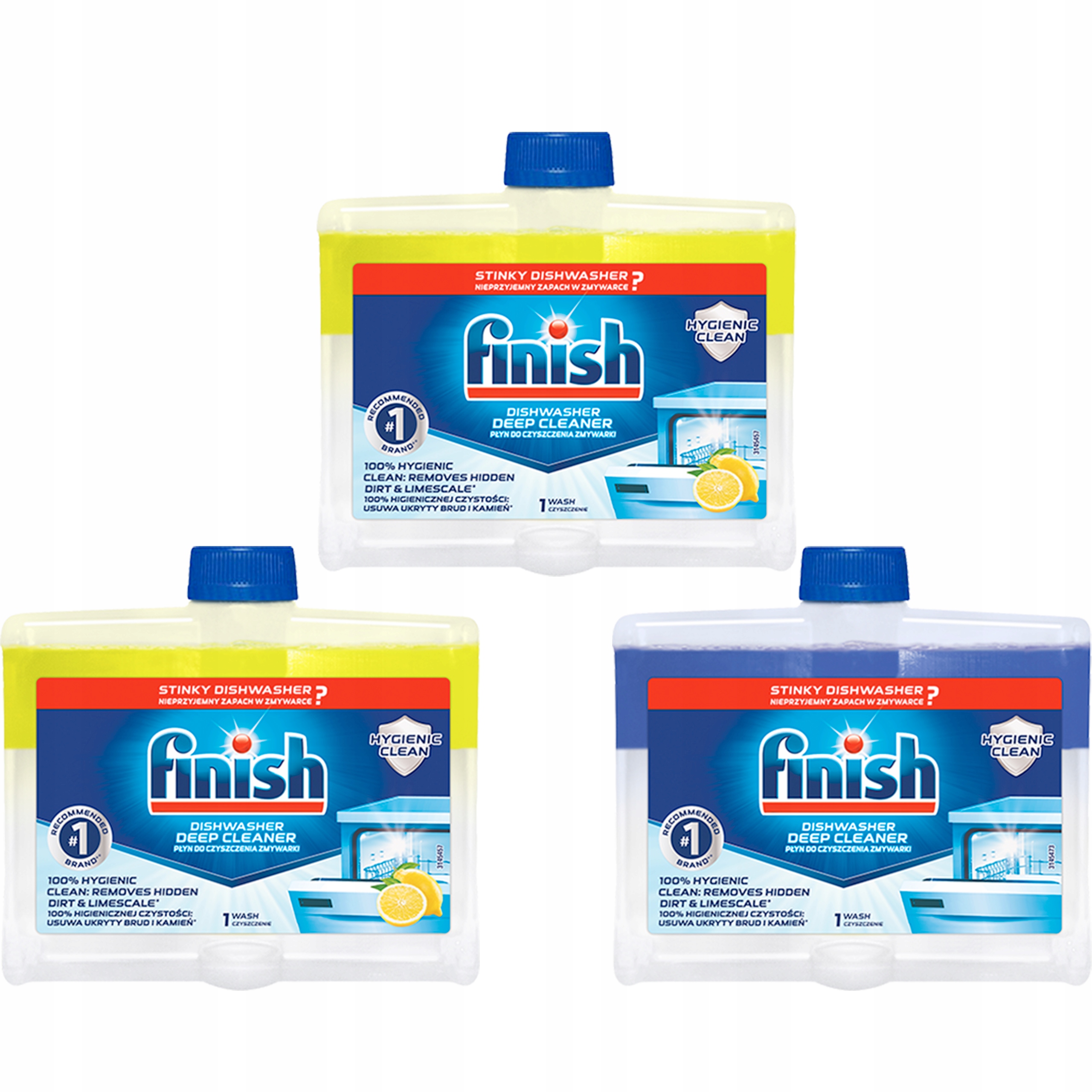 

Finish Czyścik Płyn Czyszczenia Zmywarki 3x 250ml