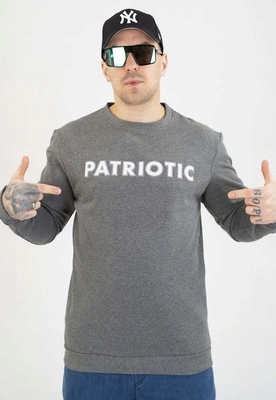 Mikina Patriotic Bez Kapuce P-Classic grafitová