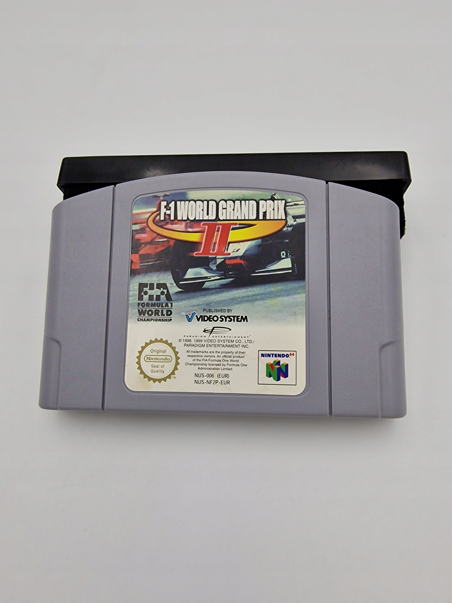 NINTENDO 64 F-1 WORLD GRAND PRIX 2 BOX PAL VERSION Platforma Nintendo 64