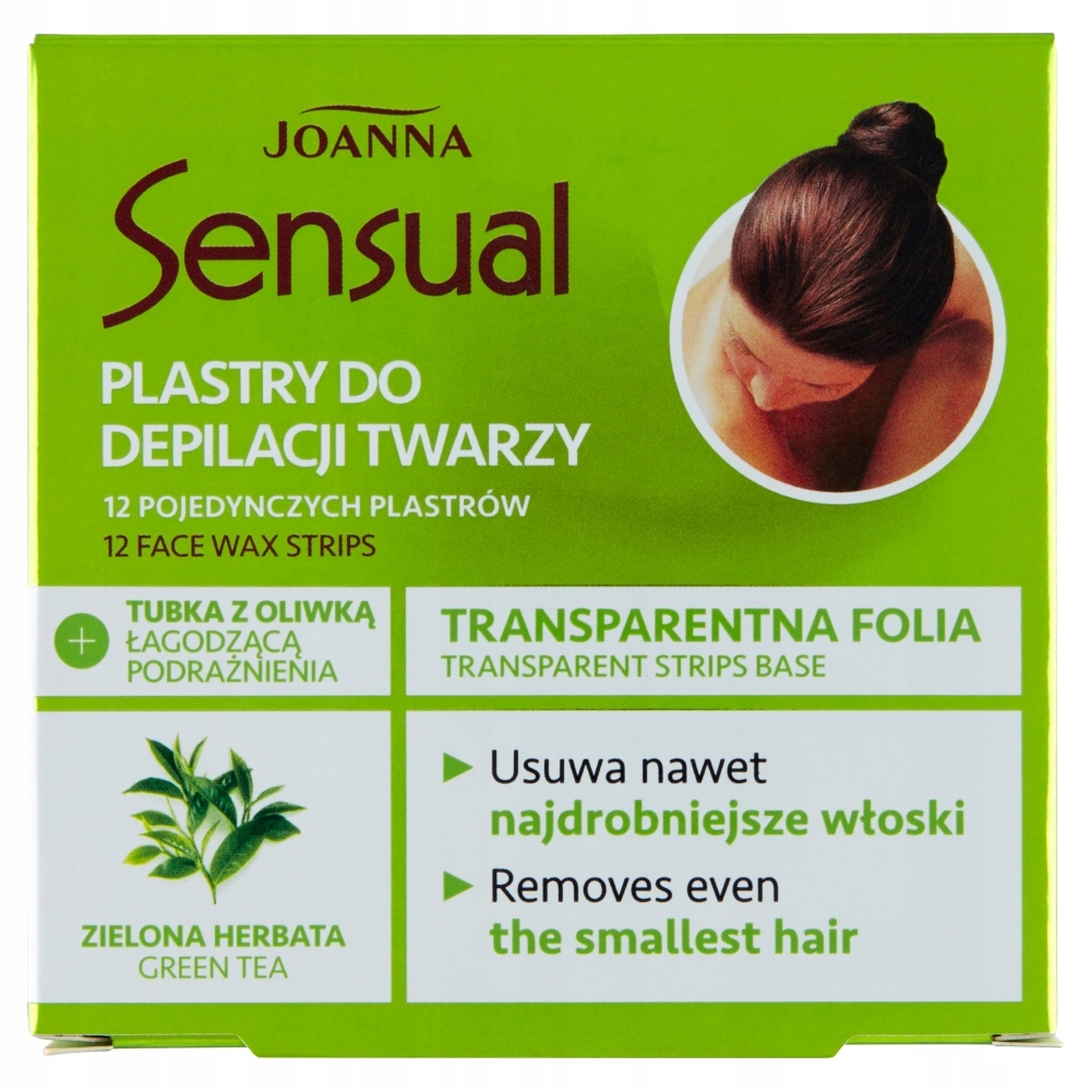 Plastry z woskiem do depilacji do twarzy Joanna 12 szt. porównaj ceny