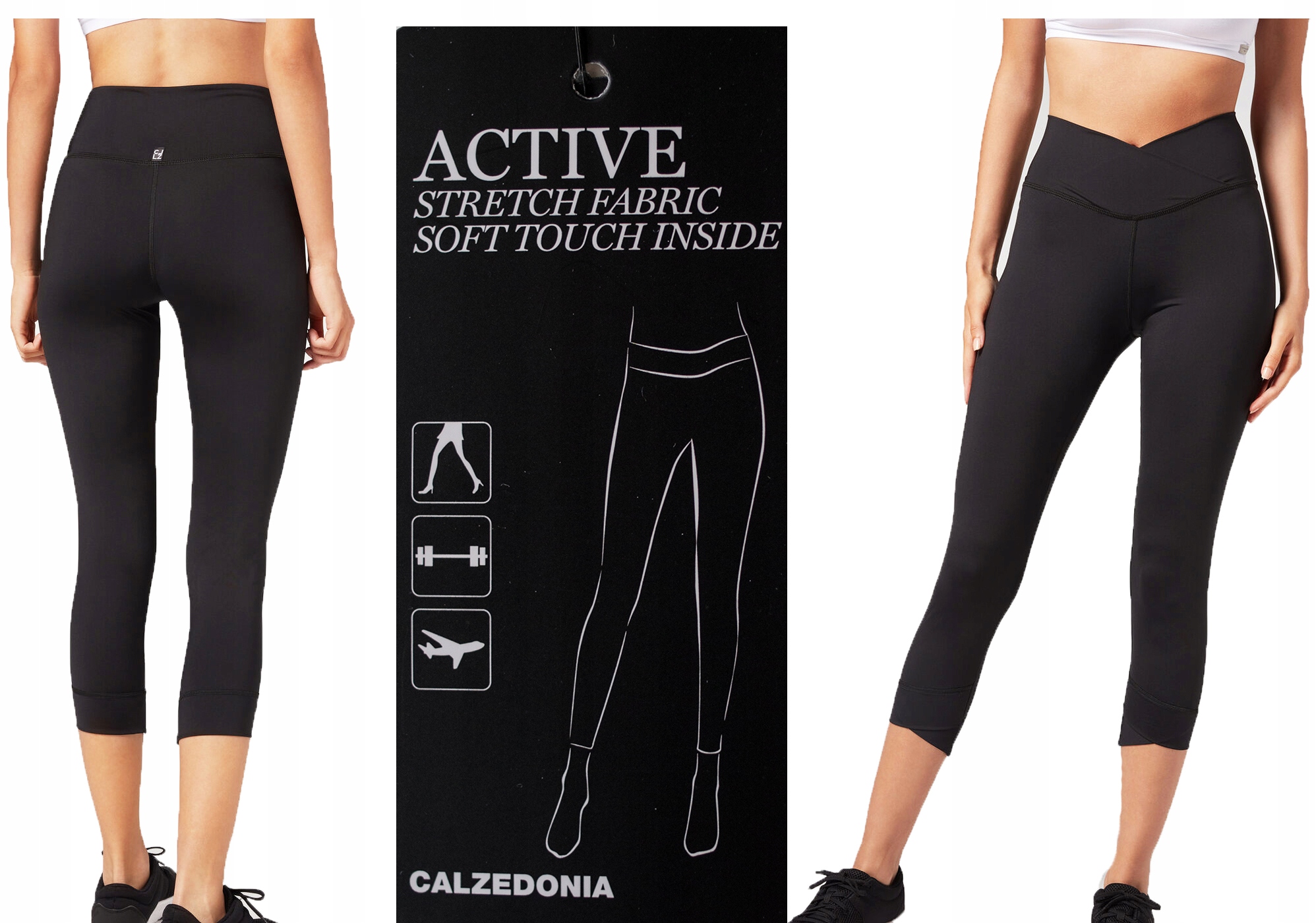Calzedonia - Soft touch active leggings in stretch technical