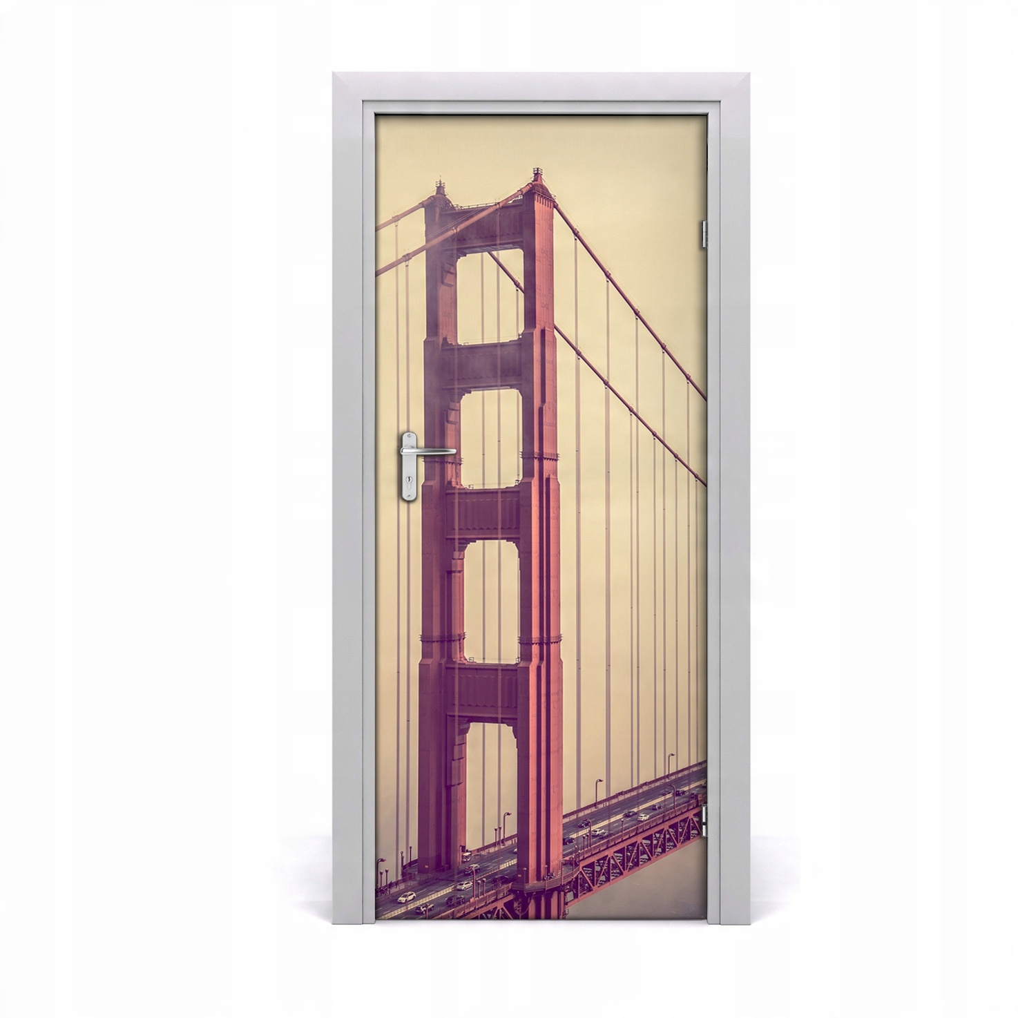

Fototapeta samoprzylepna Drzwi Most San Francisco