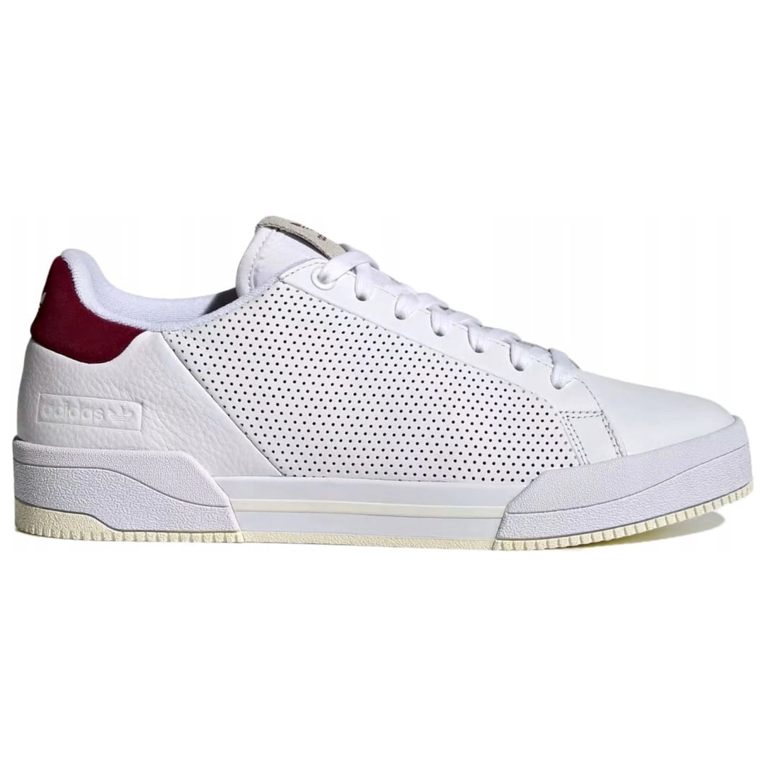 Pánské boty Adidas Court Tourino kožené bílé tenisky pohodlné vel. 44