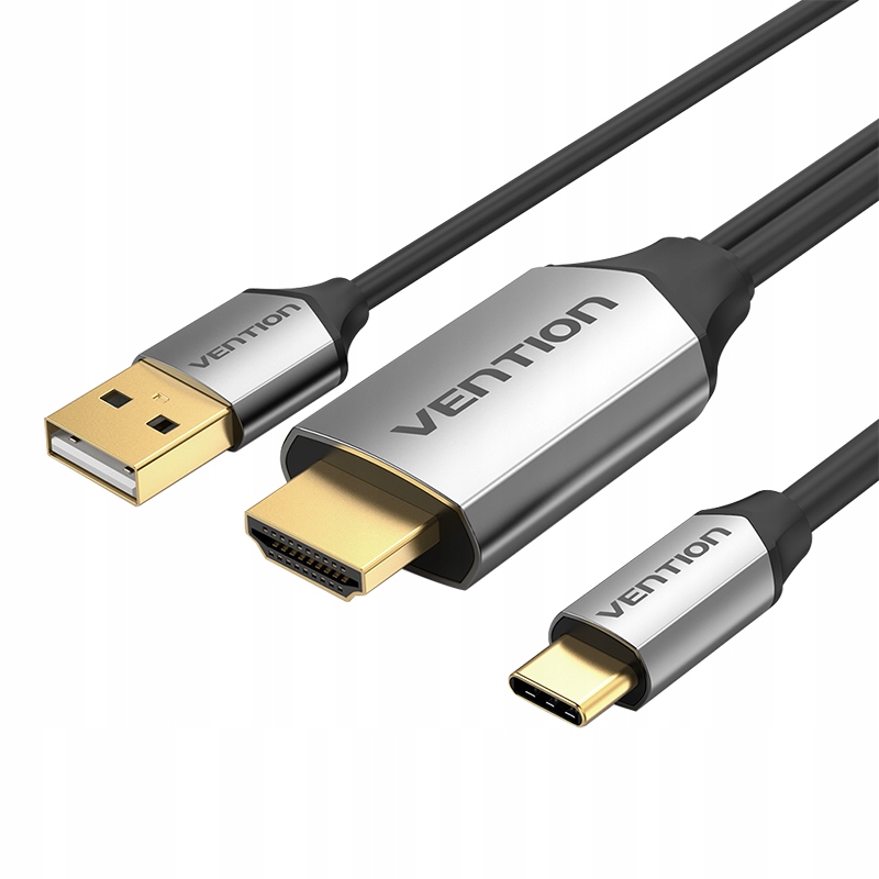 

Adapter Vention Type-C -- Hdmi 4K + Usb Power 2m