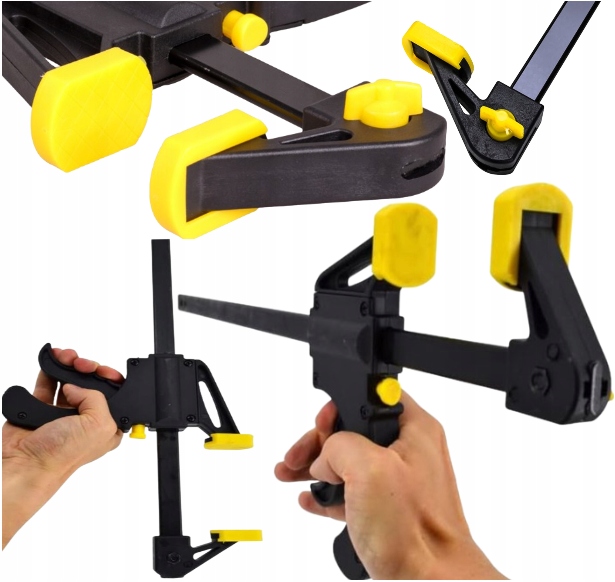 ŚCISK STOLARSKI SZYBKOZACISKOWY 600x60mm ZACISK STOLARSKI ROZPIERAK