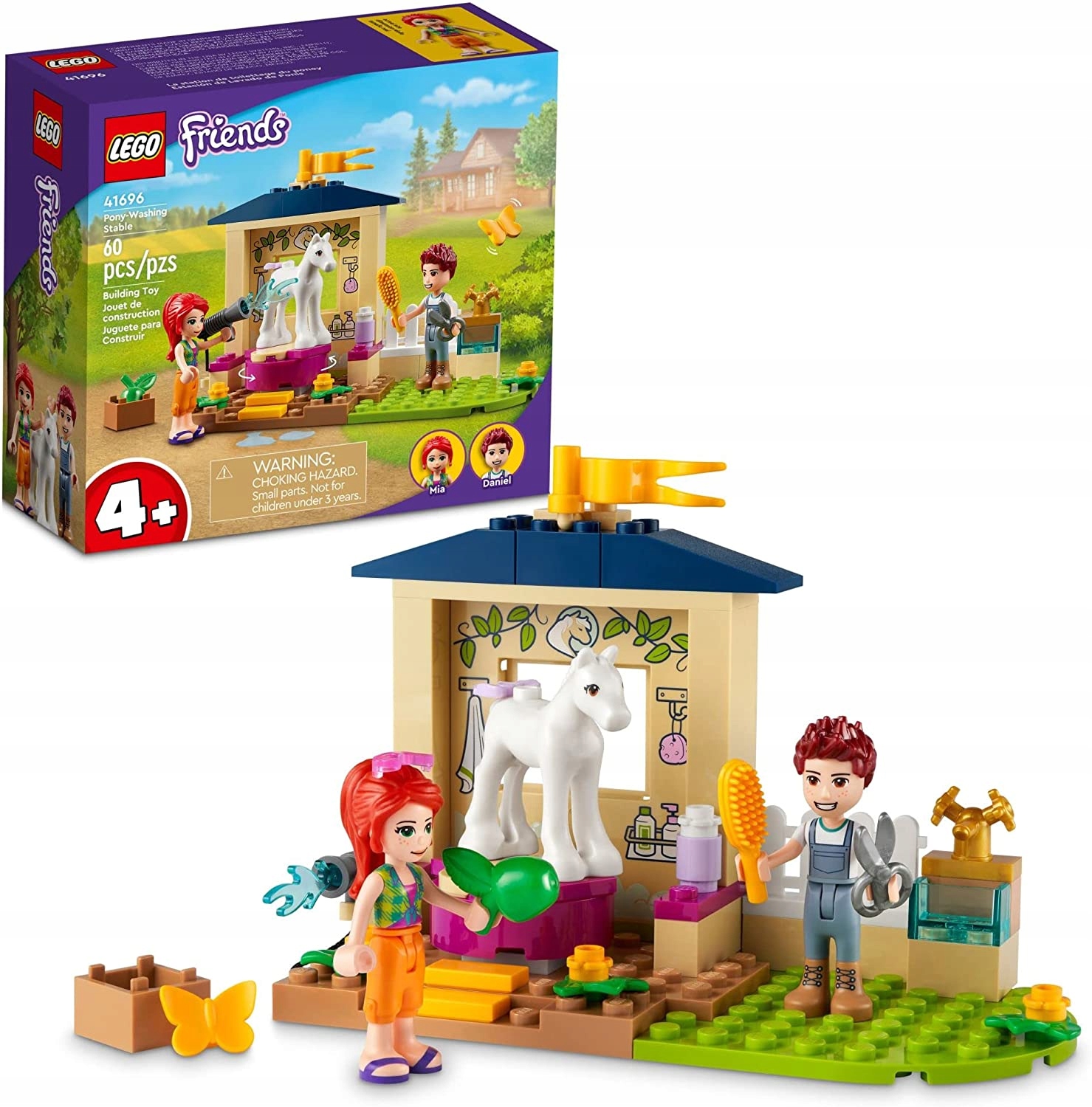 

Lego Friends 41696 Kąpiel dla kucyków w stajni 4+