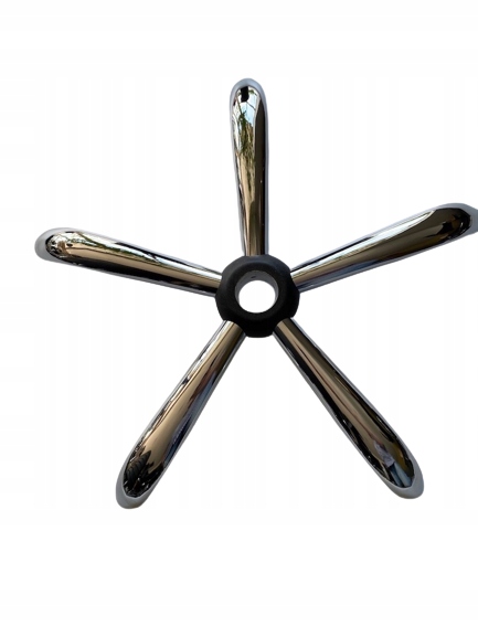 Silný Ocelový Kříž pro křeslo 70 cm Stříbrná Základna pro kancelářské křeslo