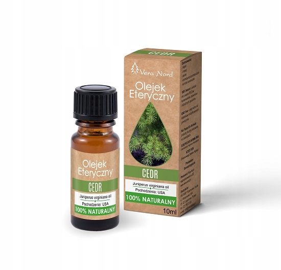 

Vera Nord Naturalny Olejek eteryczny Cedr, 10ml