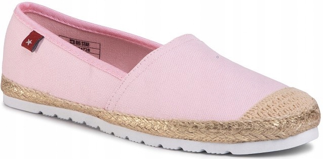 

Espadryle Big Star Różowe damskie DD274728 R39