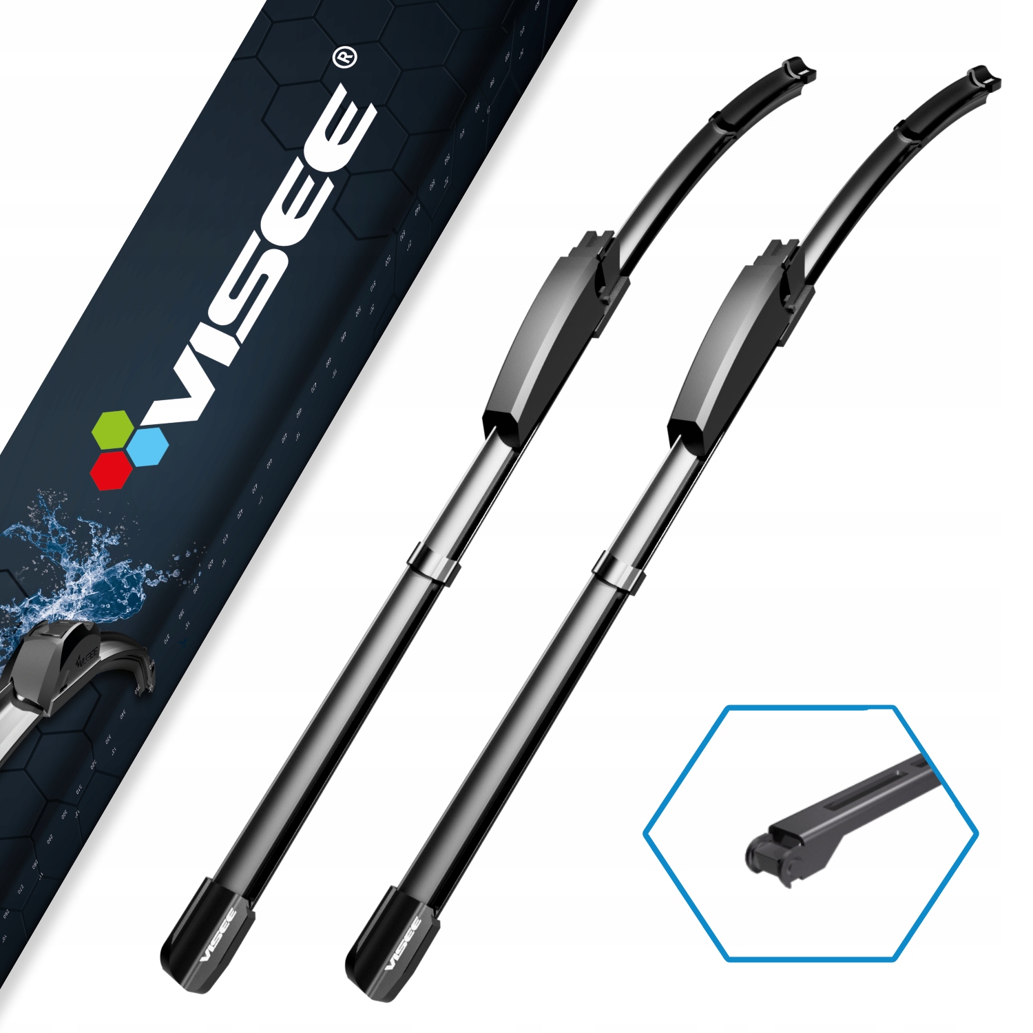 

Wycieraczki Visee Hexa H006 550/550mm