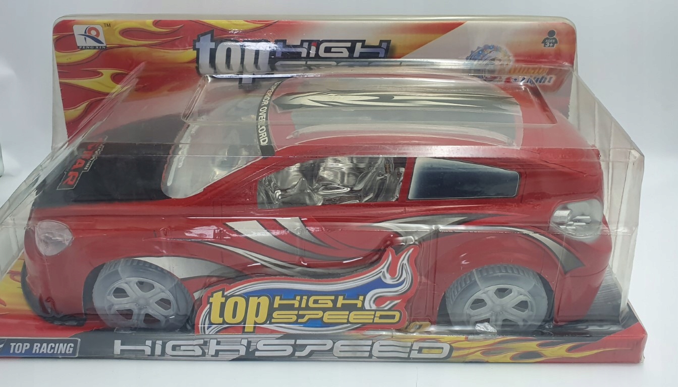 auto sportowe 45cm światło/dźwięk w kloszu MPC78629 — 2