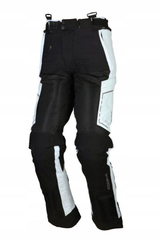 Modeka Nohavice Khao Air Čierno-popielatej Farby Veľkosť 3XL (XXXL) ()