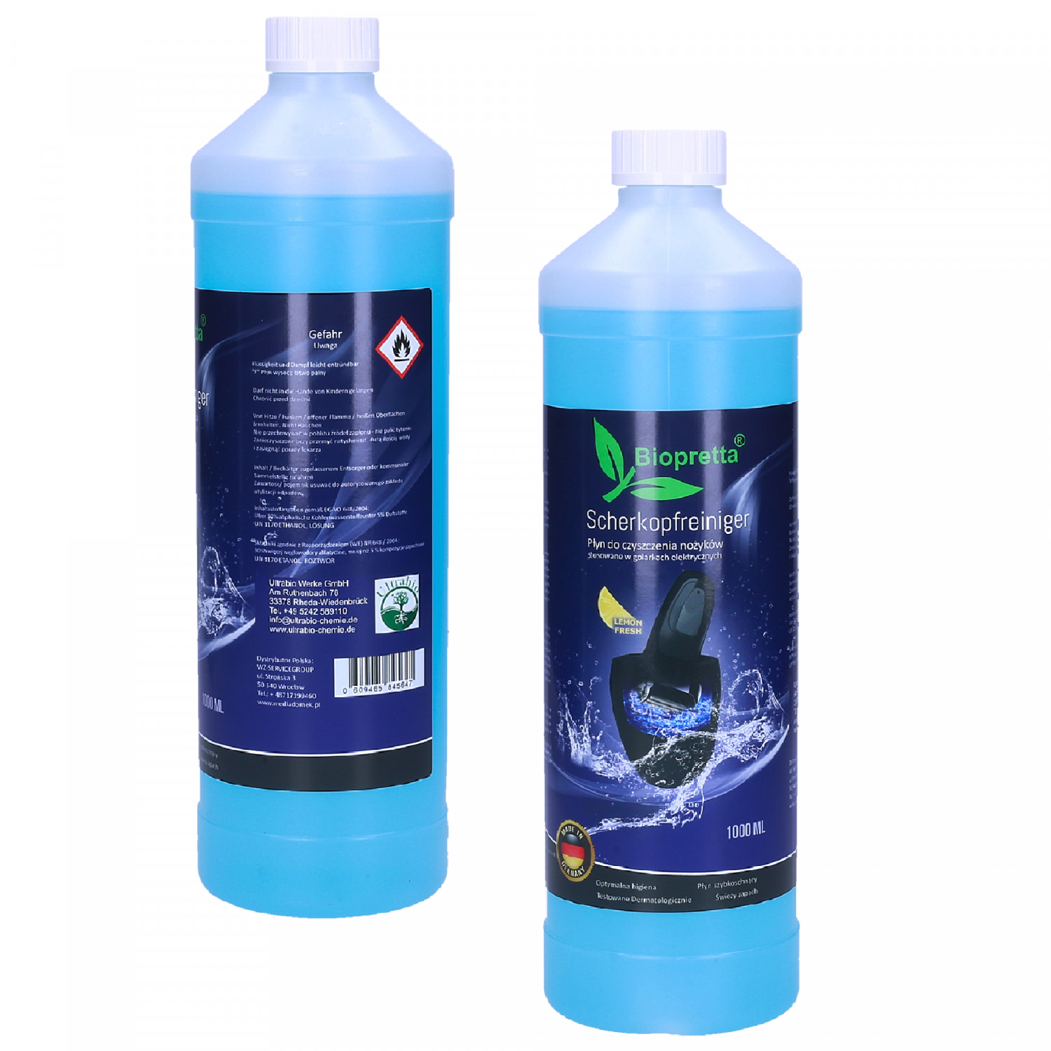 

1L Biopretta Płyn Do Golarek Z Sys Czyszczącym Ccr