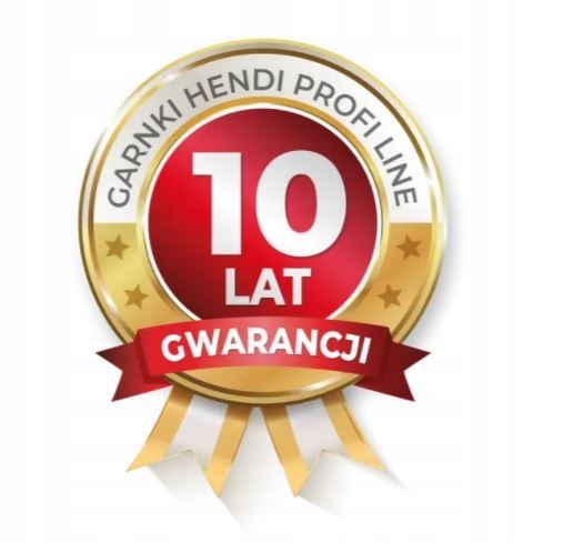 Garnek wysoki Profi Line z pokrywką poj 16 l HENDI Pojemność 16 l