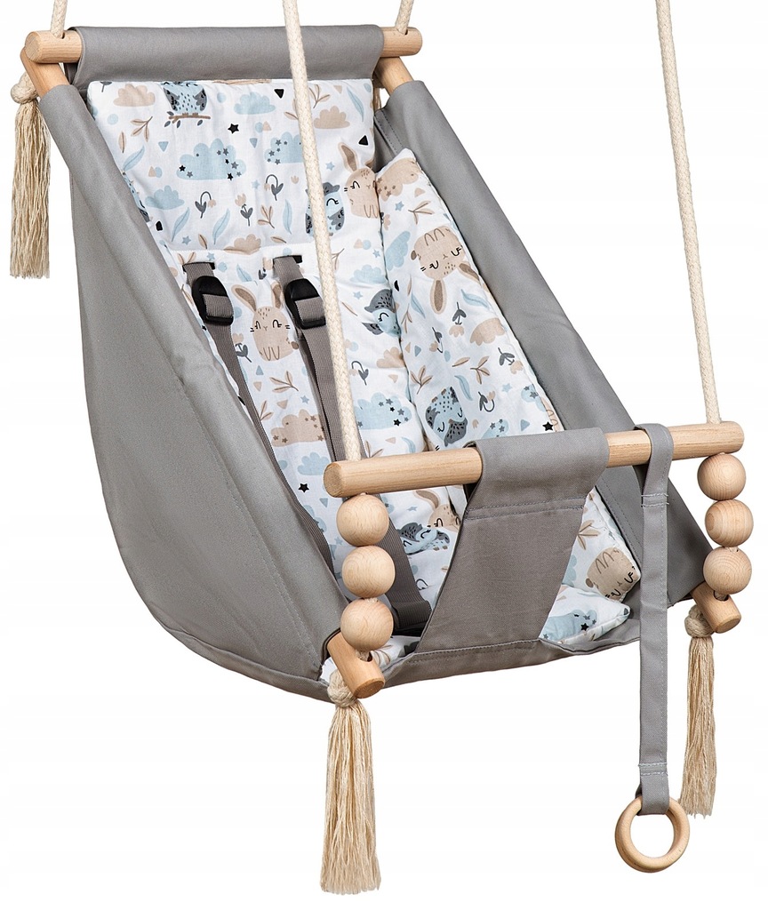 KIDABOO Huśtawka dla dziecka 3w1 Bujaczek do domu