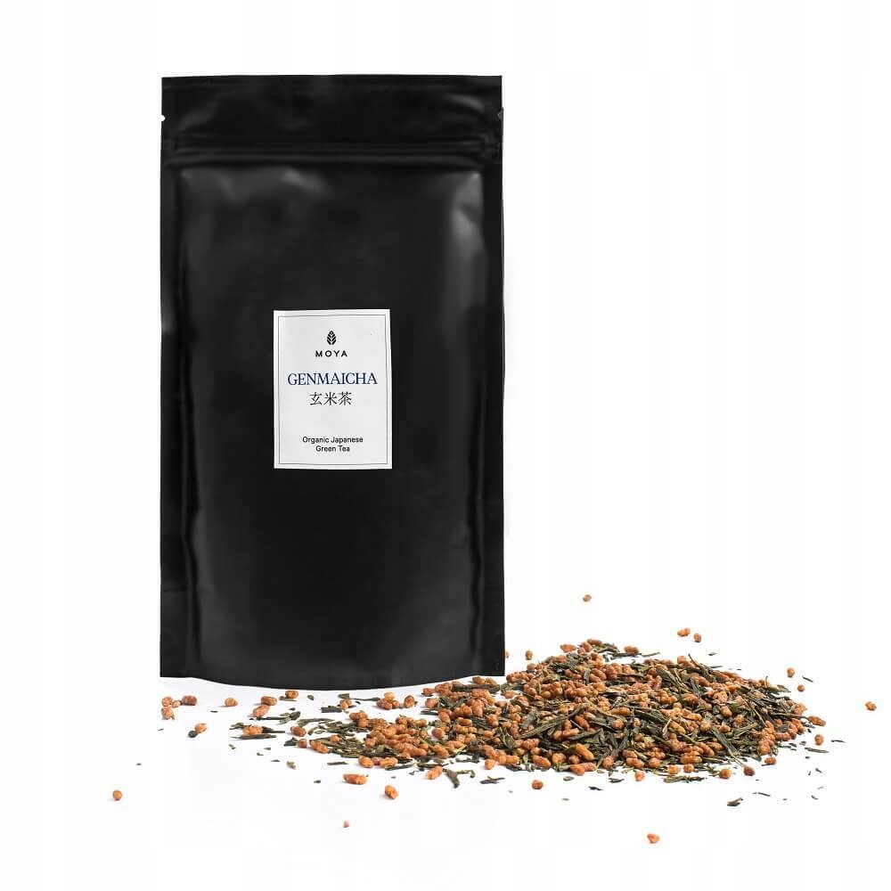 Levně Moya Genmaicha organická japonská zelený čaj 250 g