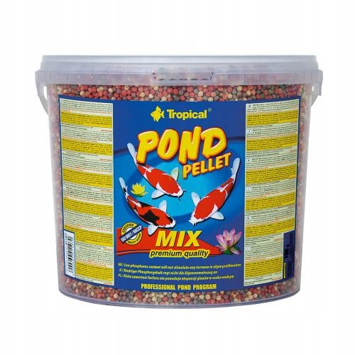 

Tropical Pellet Mix pokarm ryb oczku wodnym 5l