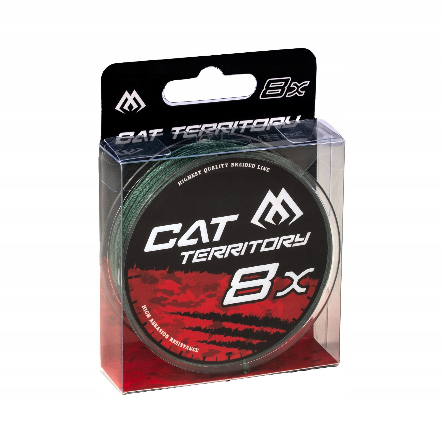 Plecionka cat territory octa braid 1,0mm/30m/ zielona