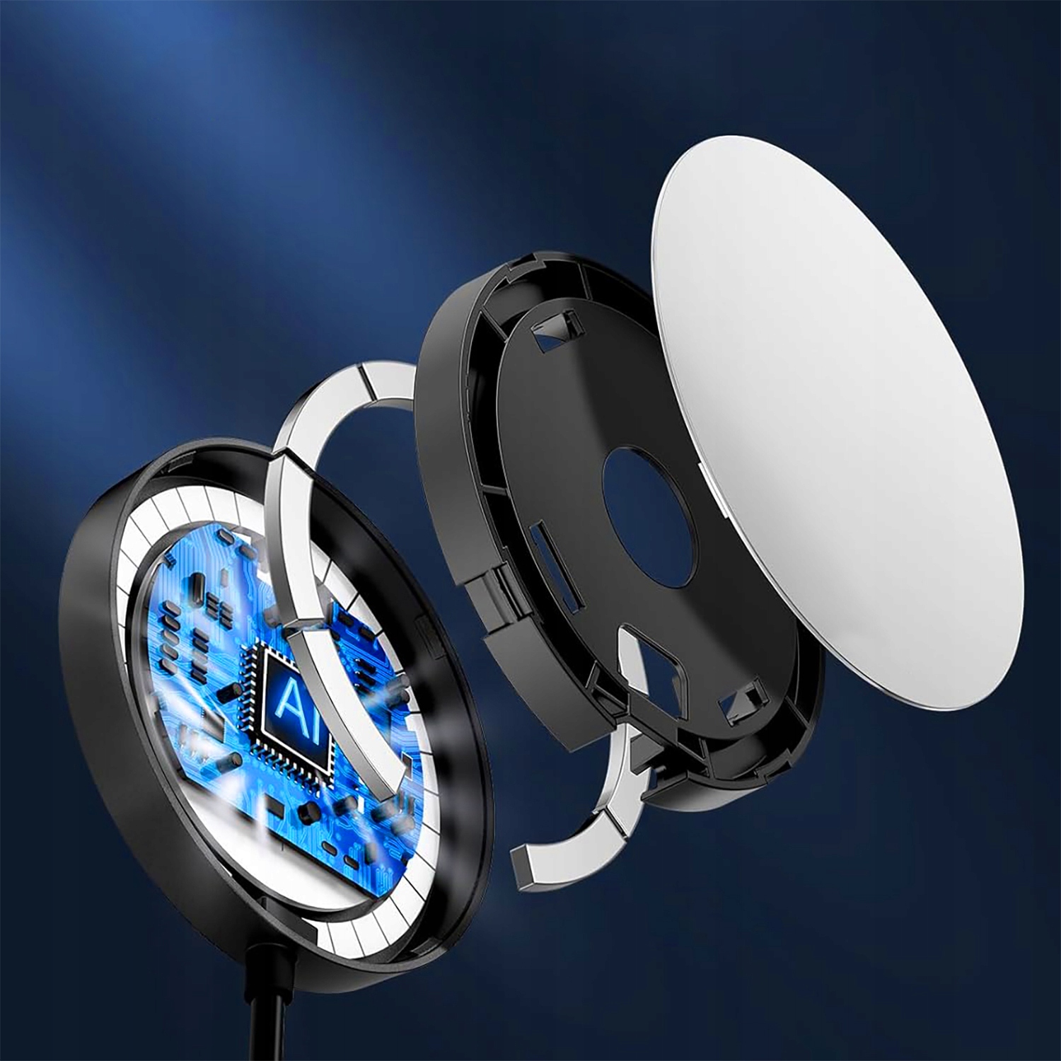 Szybka ładowarka bezprzewodowa INDUKCYJNA do Magsafe IPHONE 11 12 13 14 15 Kod producenta MAGNETYCZNA DO APPLE IPHONE Qi FAST CHARGE 1