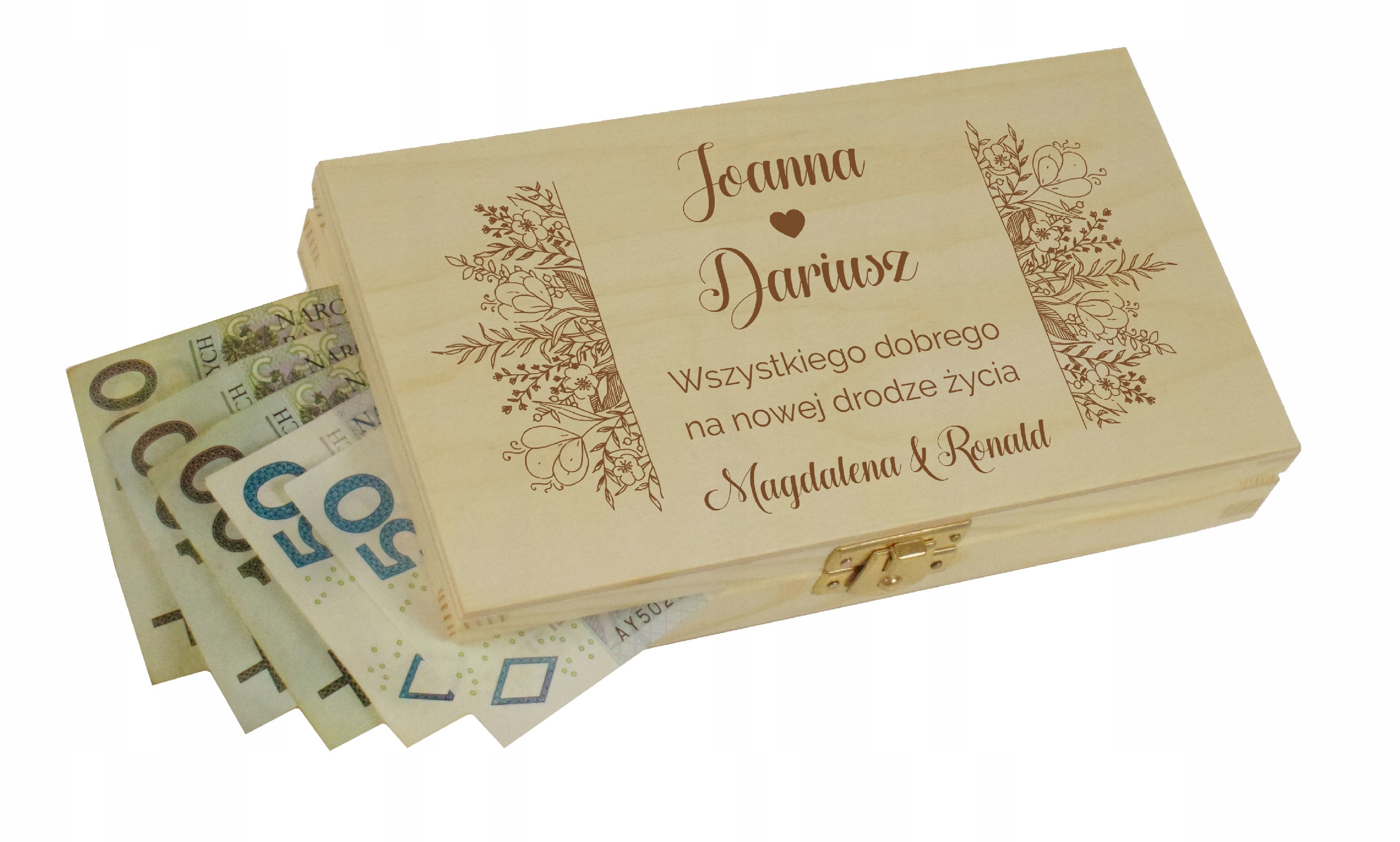 

Kartka Ślubna Pamiątka Ślubu Pudełko Na Pieniądze