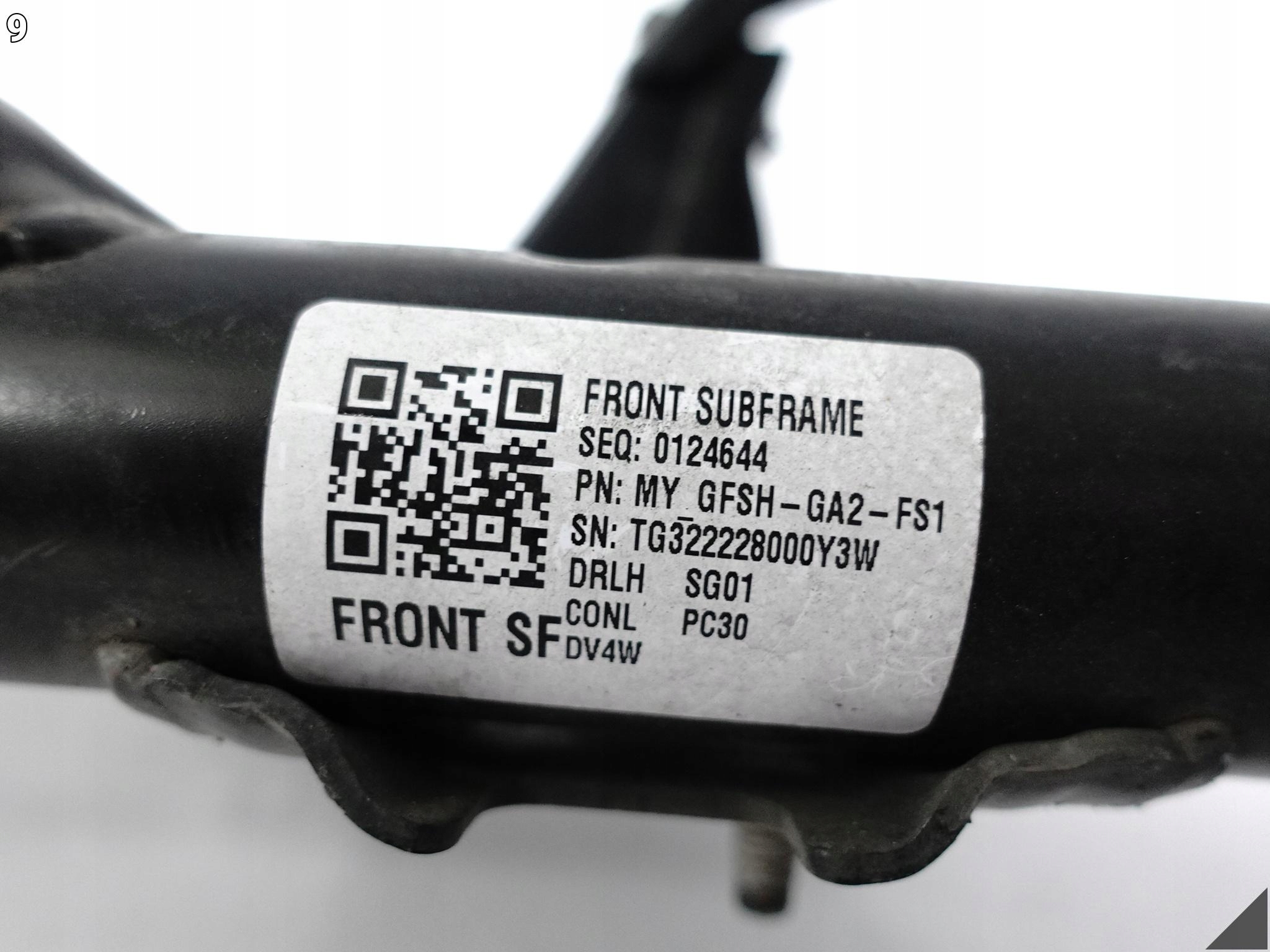 TESLA MODEL 3 / MODEL Y subframe sider axle beam RAMA of the engine axle beam front