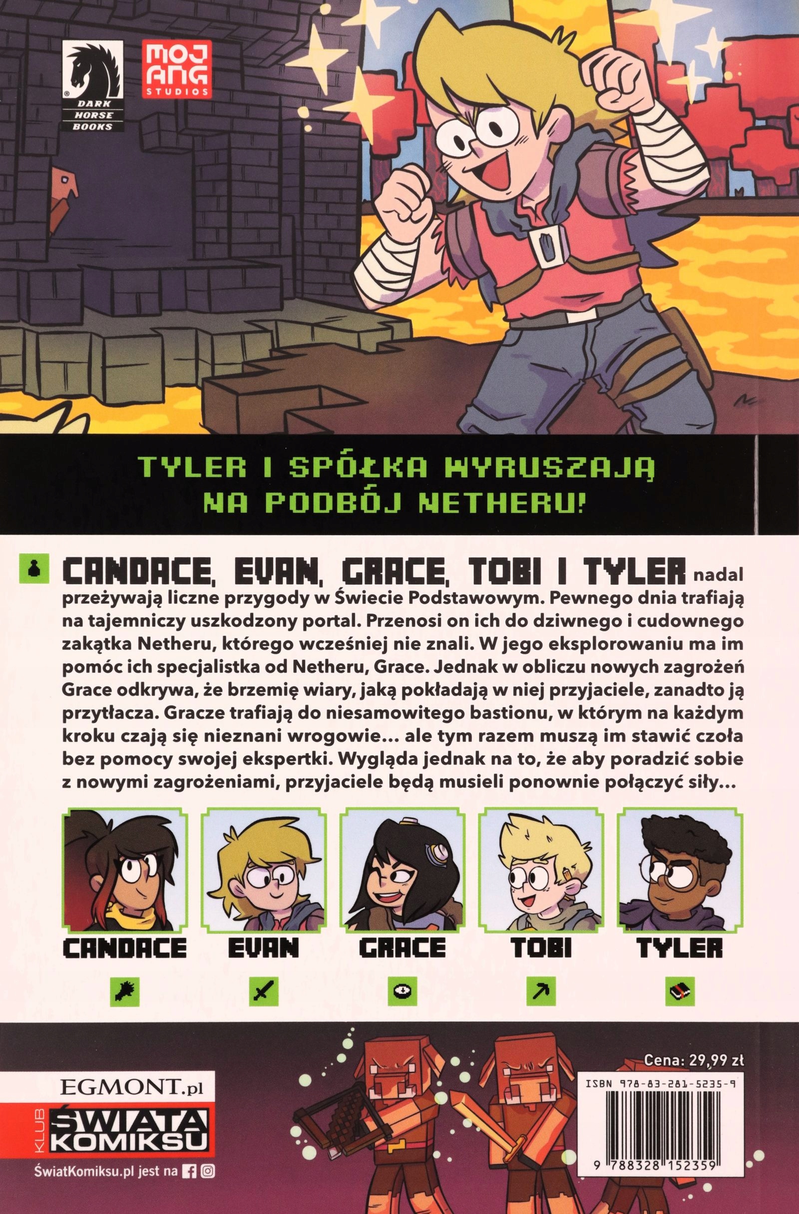 MINECRAFT (TOM 3) [KOMIKS] Stan opakowania oryginalne