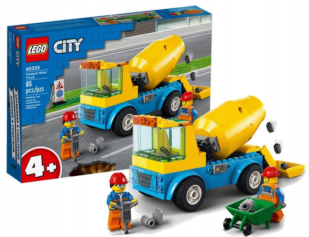 

Lego City 60325 Ciężarówka Z Betoniarką