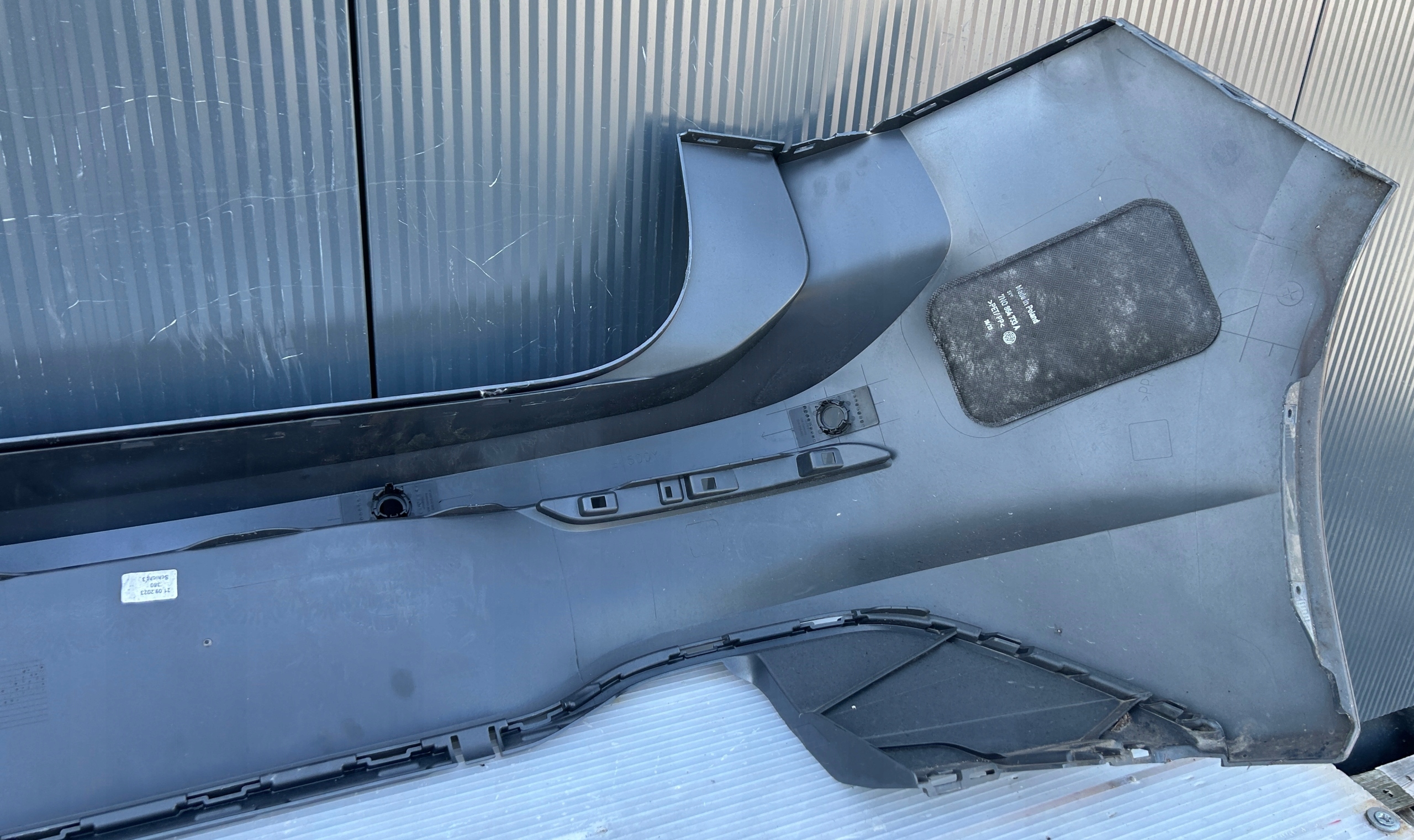 Stoßstange heck hinten VW GOLF VIII HB PDC