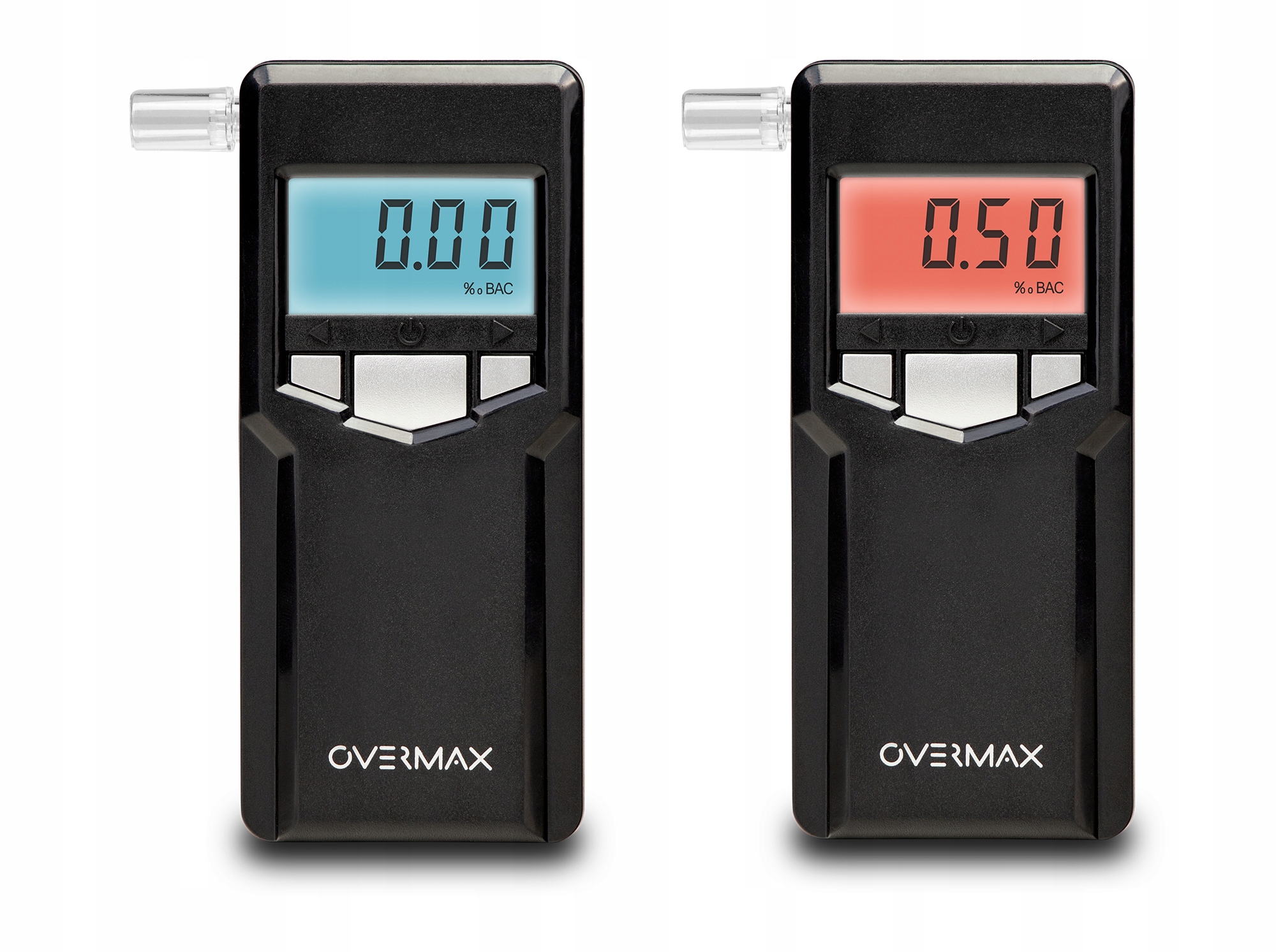 PROFESJONALNY ALKOMAT OVERMAX AD 06 KALIBRACJA Calibration yes