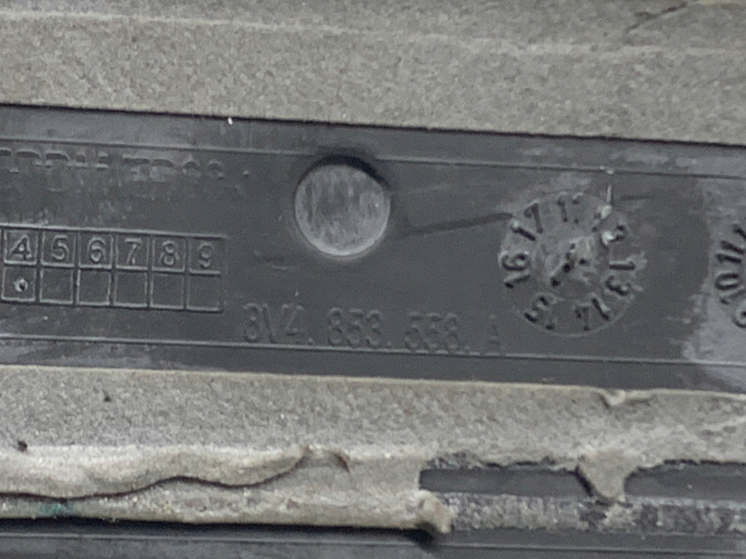 moulding cap threshold mouldings KOMPLET S-LINE AUDI A3 8V HB 13-20
