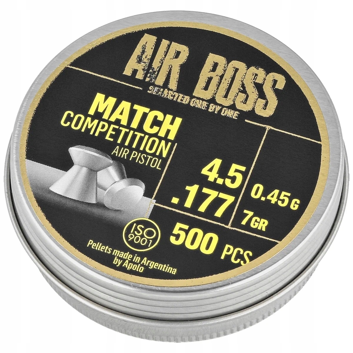 Śrut Apolo Match Competition Air Pistol --4,5mm=500szt