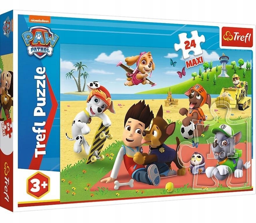 

Puzzle 24 Maxi Zabawa Na Kocu Trefl, Trefl