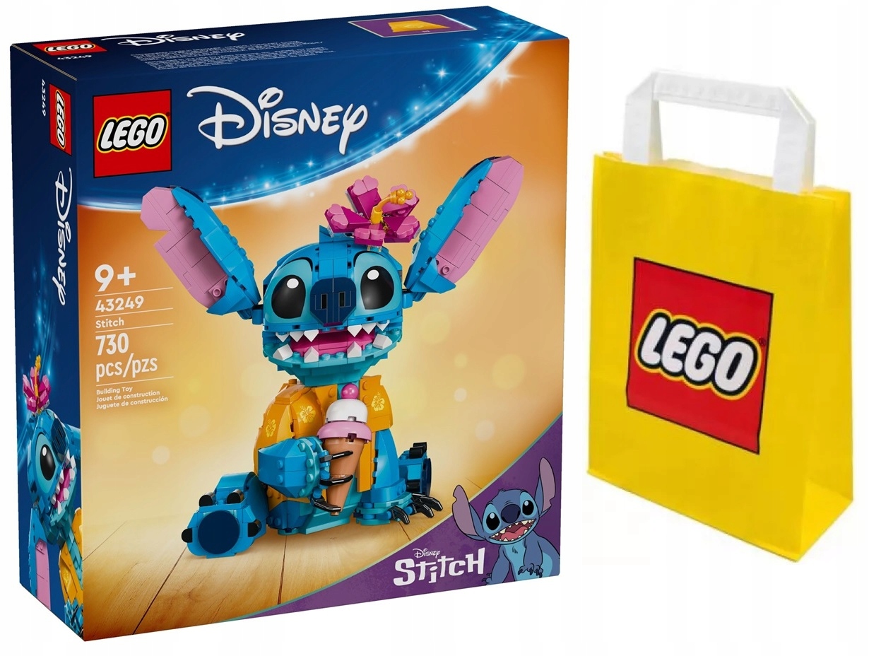 Lego Disney 43249 Stitch Torba Lego