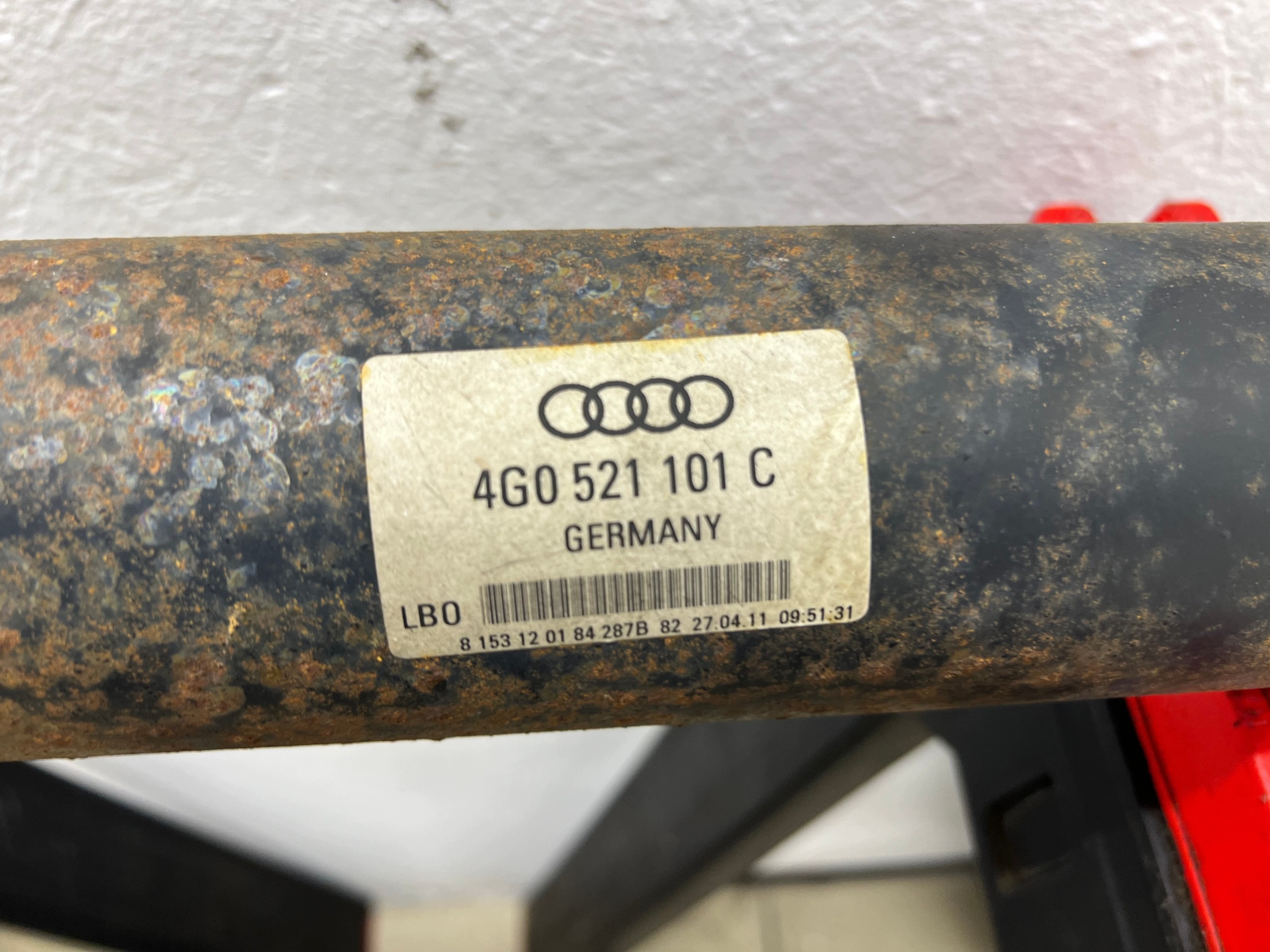cardan KARDANA AUDI A6 C7 A7 4G 3.0 TDI 4G0521101C
