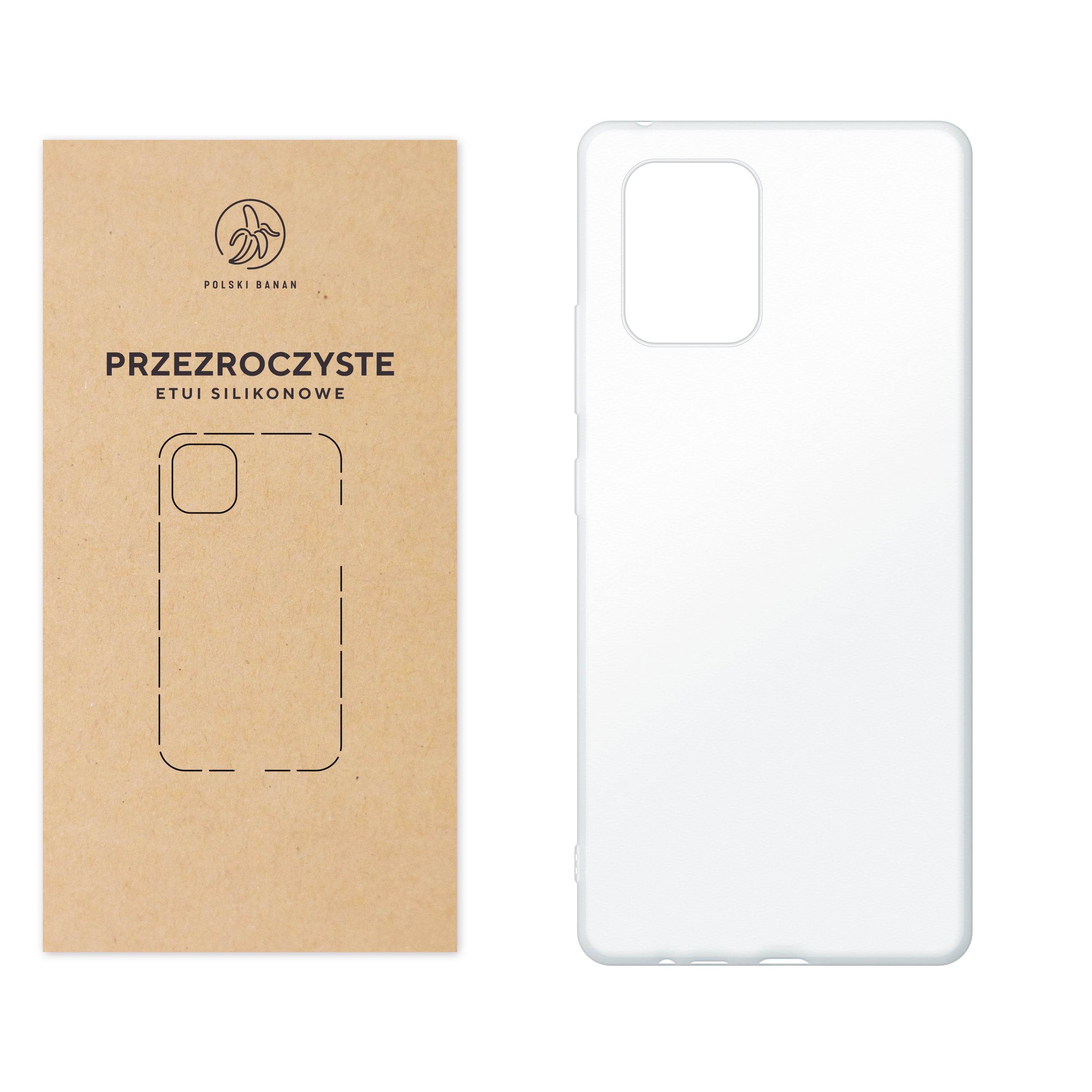 

Etui silikonowe Polski Banan do Samsung S10 Lite