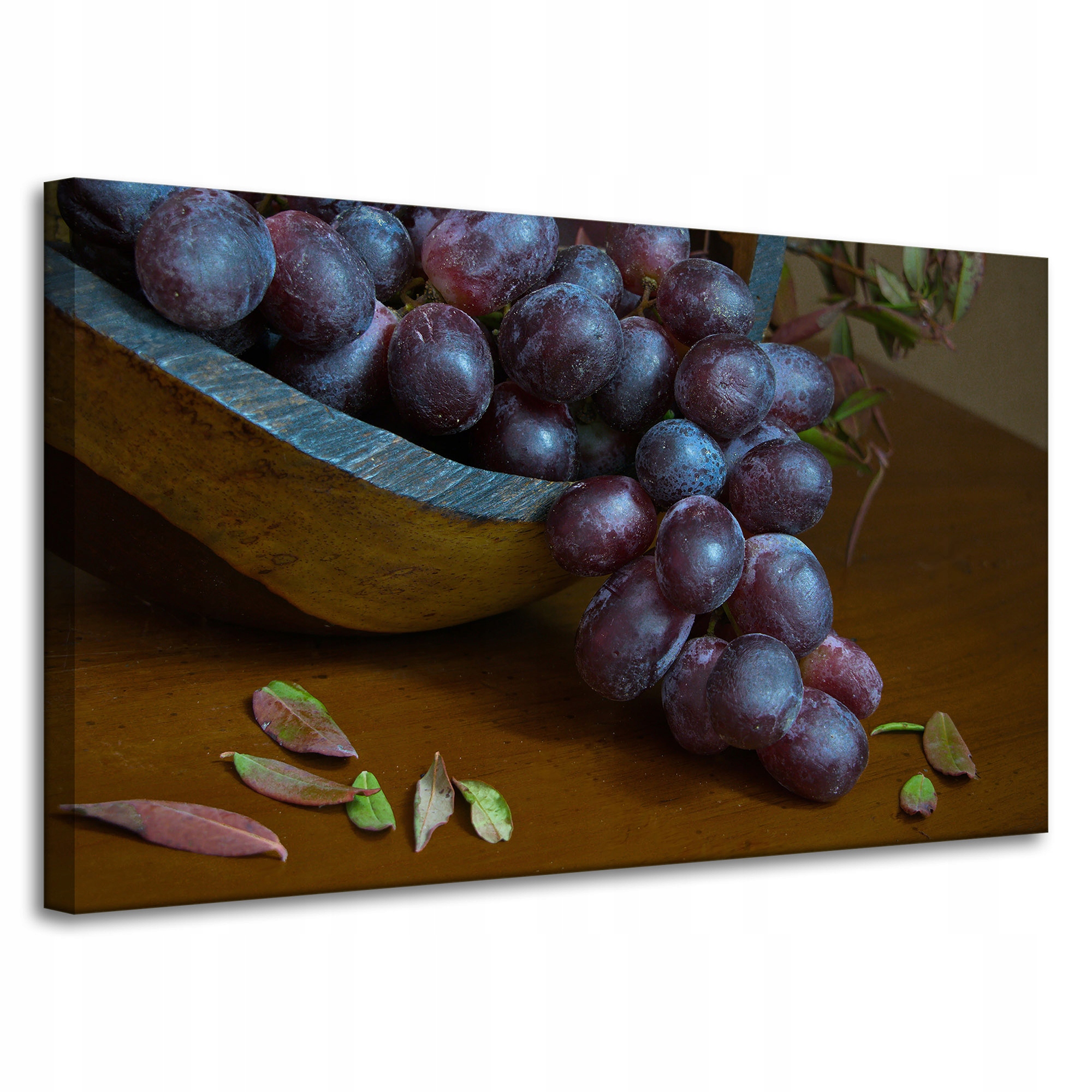 Obraz na plátně Kuchyně Červené Hroznové Víno 100x60