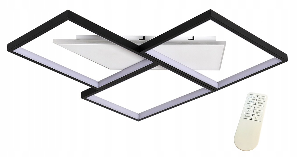 

Lampa Led sufitowa żyrandol plafon Louis 95W Cct