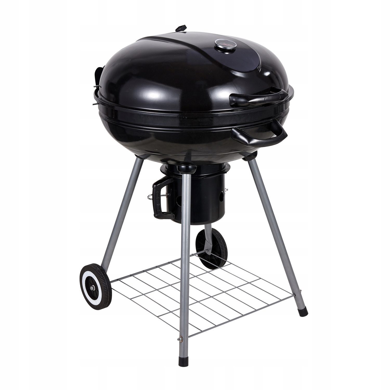 Grill Ogrodowy Węglowy z Popielnikiem i Termometrem | Ruszt 55 x 55 cm Producent Lund
