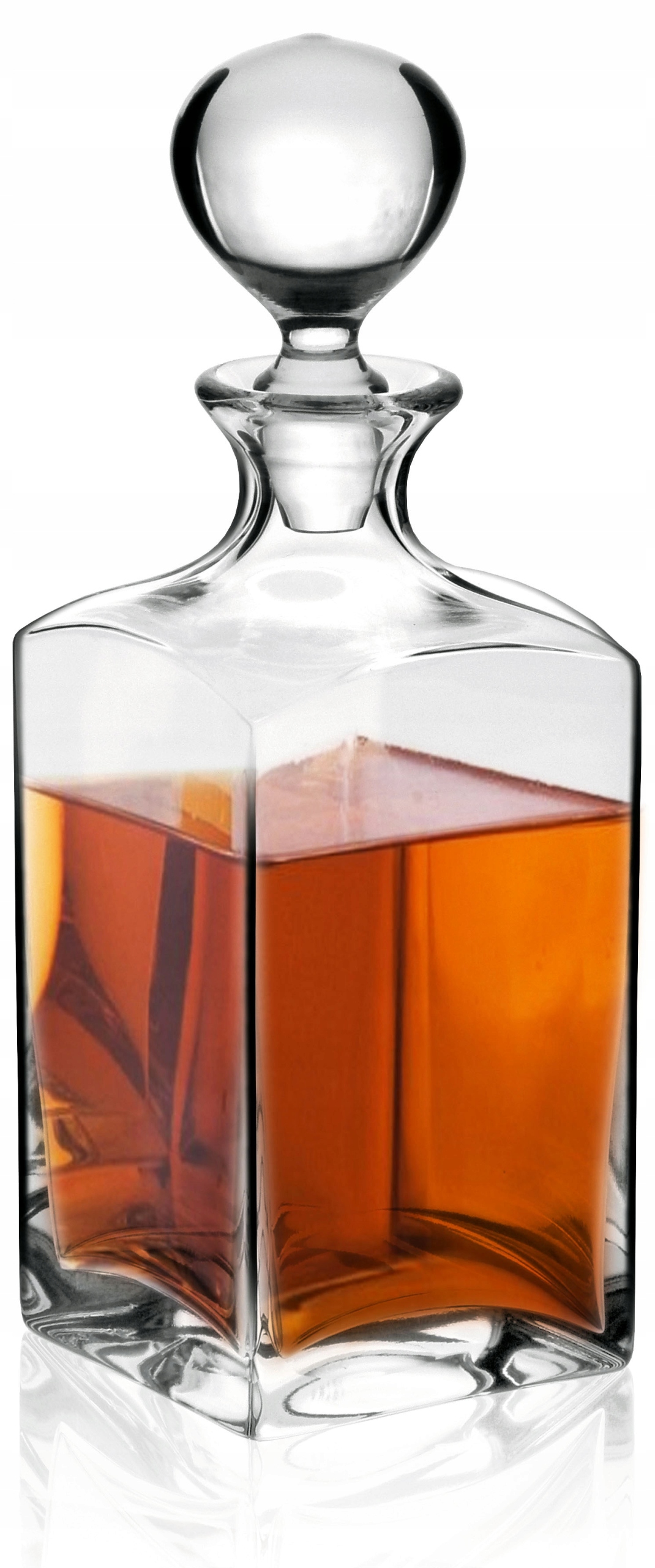 

Kwadratowa karafka do whisky Krosno Caro 1000ml