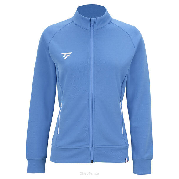 Bluza tenisowa damska Tecnifibre Team Jacket niebieska L