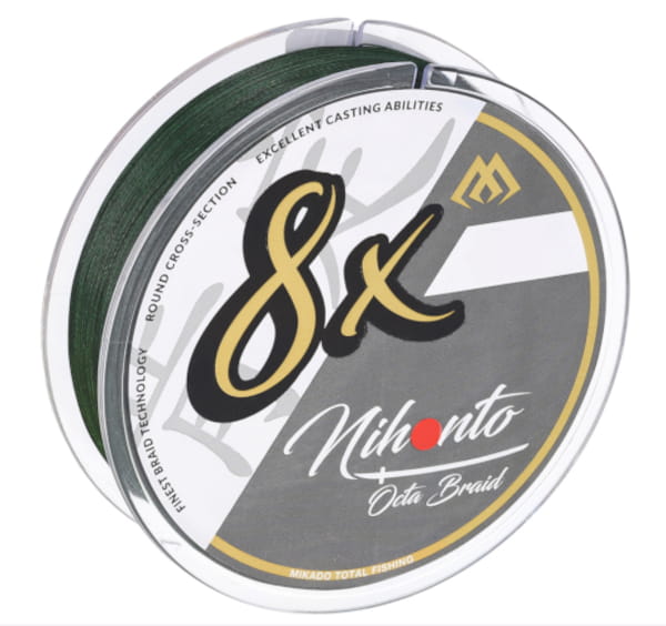 Mikado Plecionka Nihonto Octa 0.40mm/300m Zielona