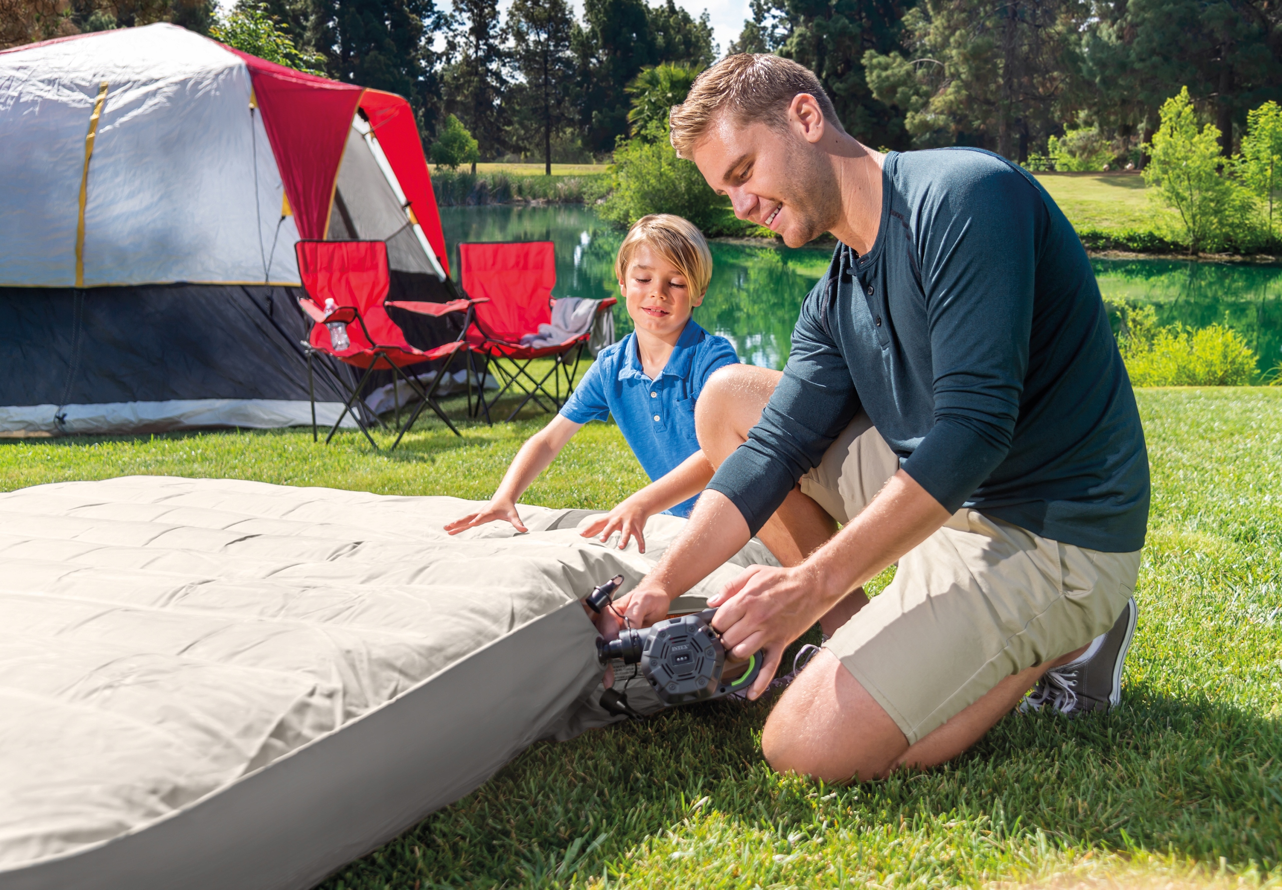 Pompka elektryczna z akumulatorem 66642 Intex Marka Intex