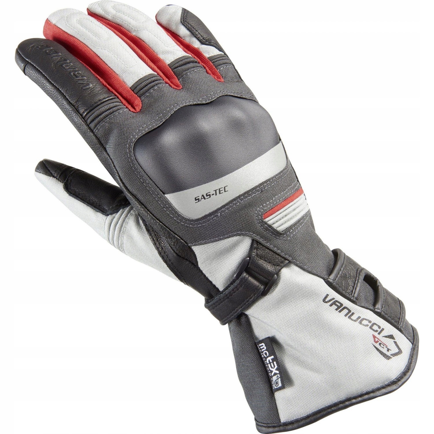 LEATHER OZONE TOURING GLOVES M BLACK