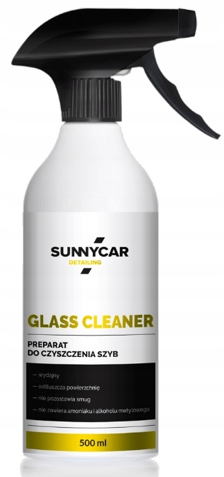 

Glass Cleaner Płyn Do Mycia Szyb 500ml Sunnycar