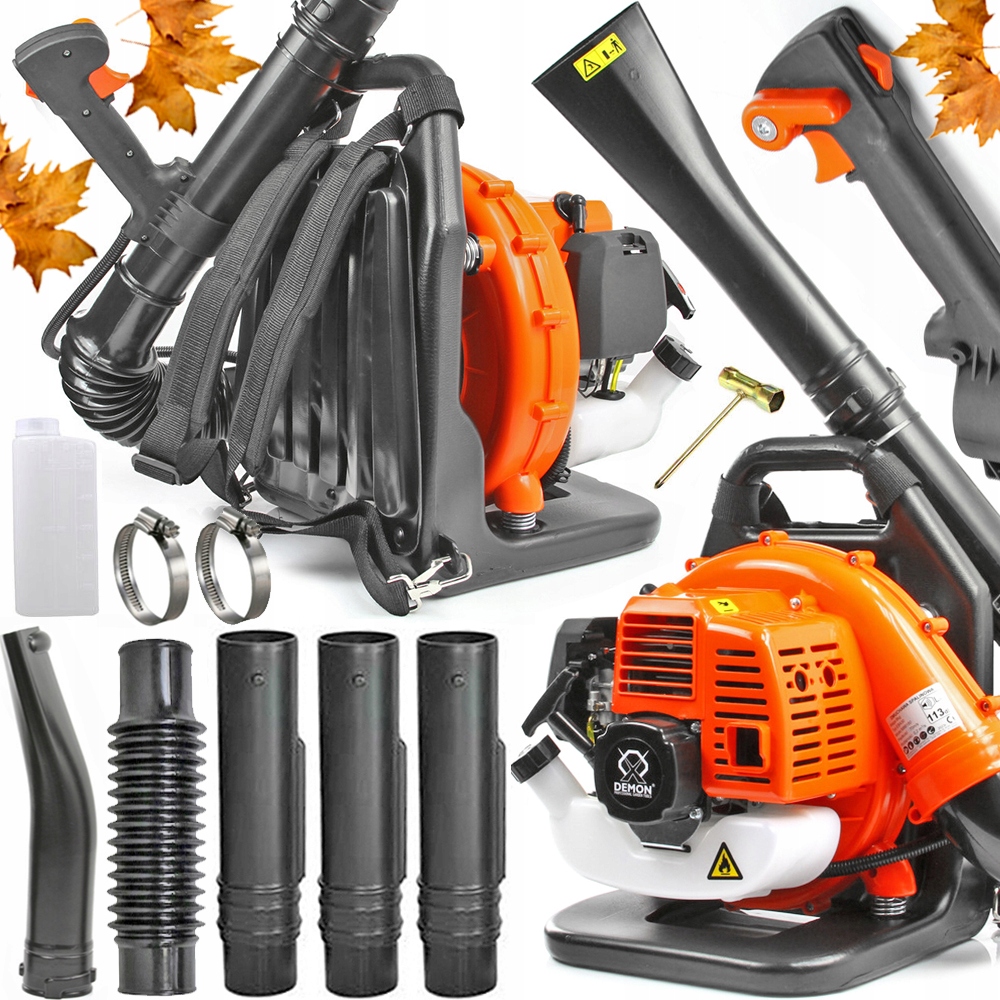 Foukač Demon M88180 Benzínové Zahradní Na Listí A Trávy Na Sníh