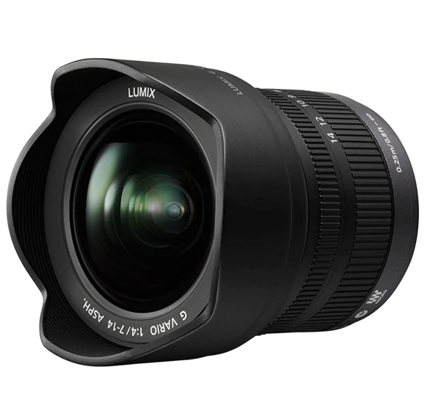 Panasonic H-F007014E Lumix G Vario obiektyw szerokokątny mikro 4/3