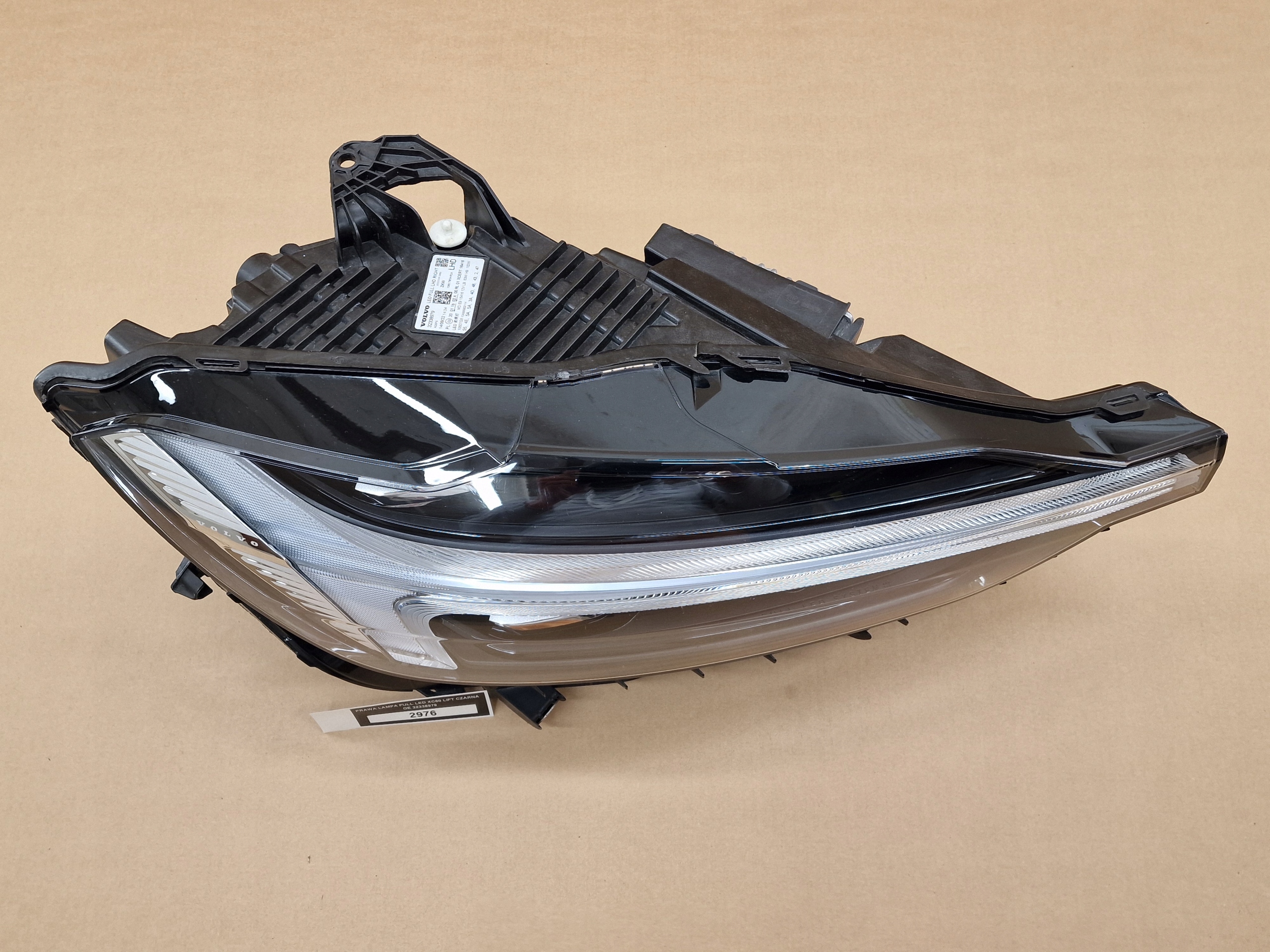 right light FULL LED VOLVO XC60 II LIFT black 2021-2024