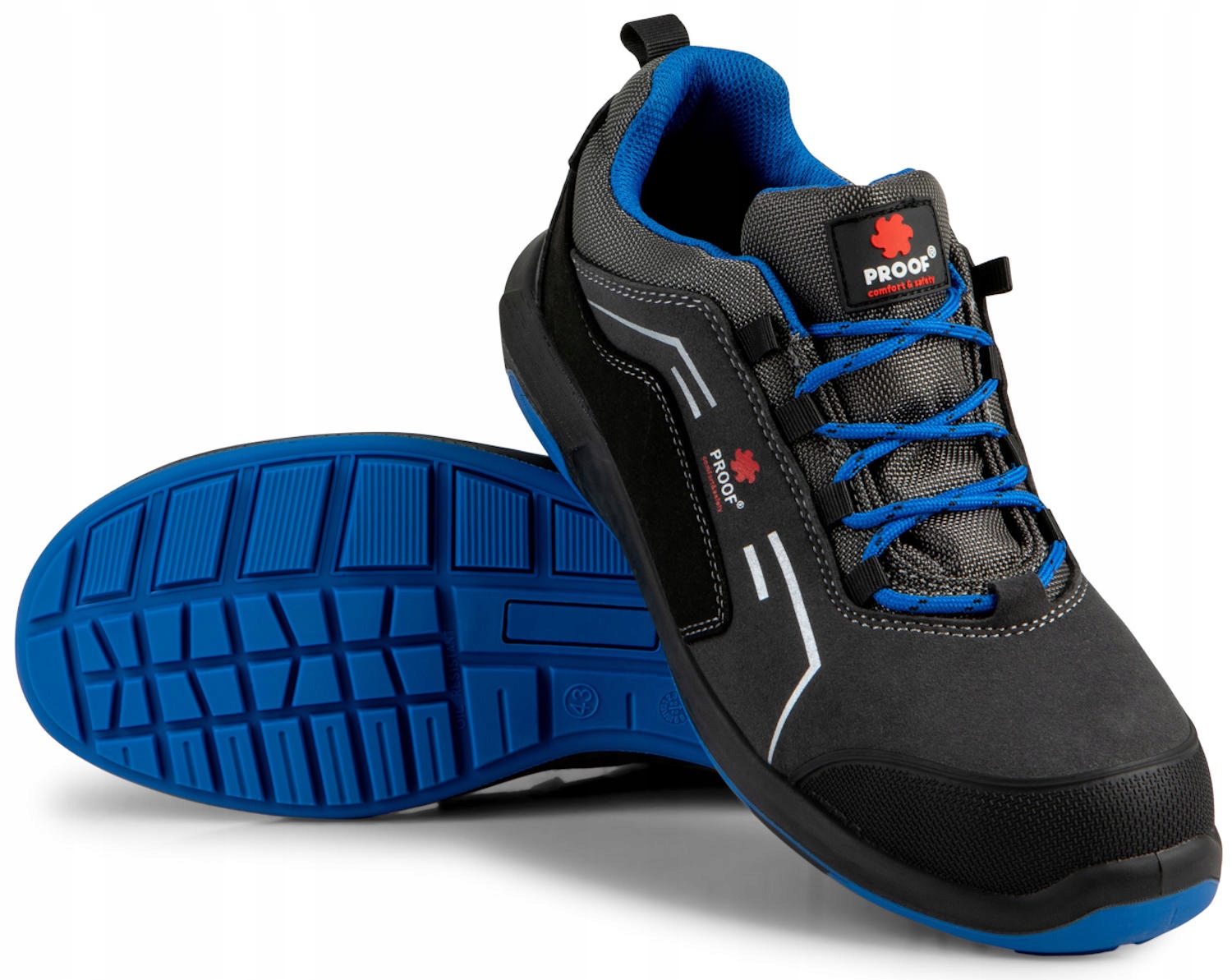 BUTY TREKKINGOWE ROBOCZE OCHRONNE PÓŁBUTY PROOF KAPS7 S3 SRC ROZ. 45 Długość wkładki 29 cm