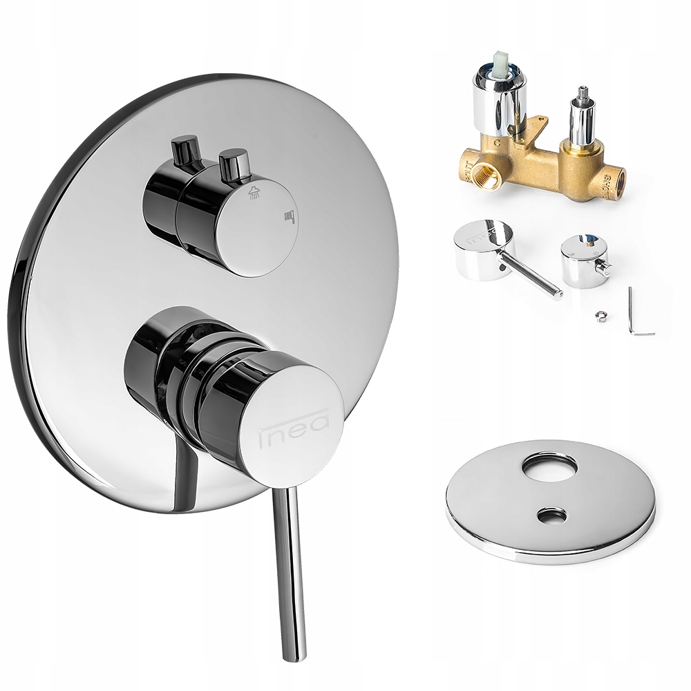 Dvoufunkční Podomítková Sprchová Nebo Vanová Baterie [ Inea ]