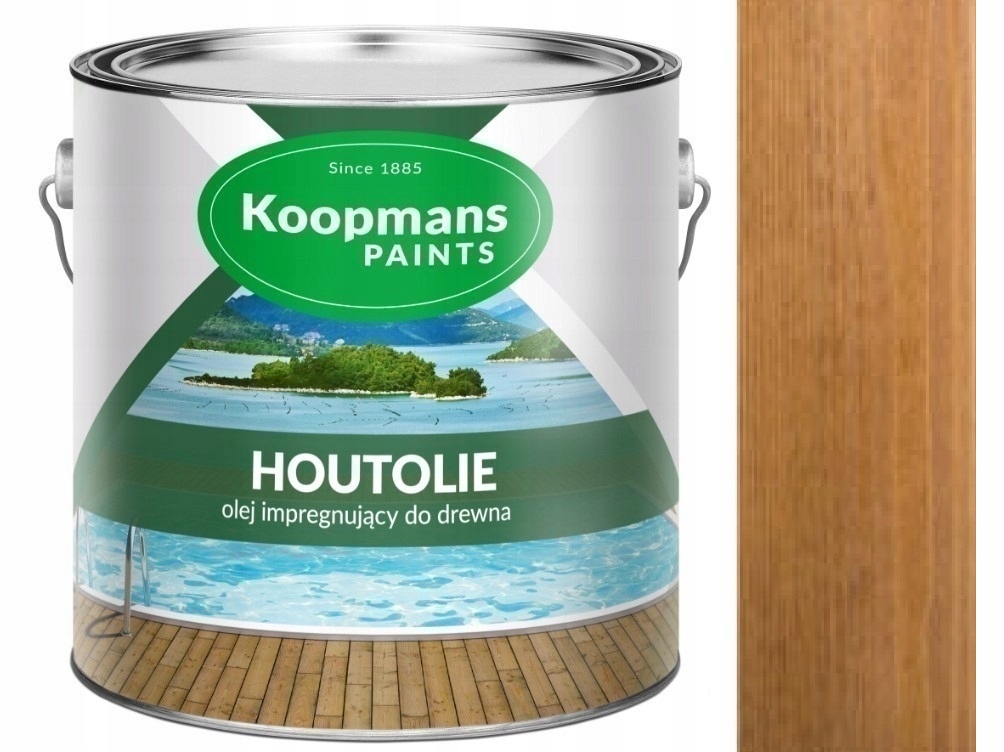 Koopmans Houtolie Uv 5L Impregnačný Olej Na Drevo 106 Brazílsky Orech